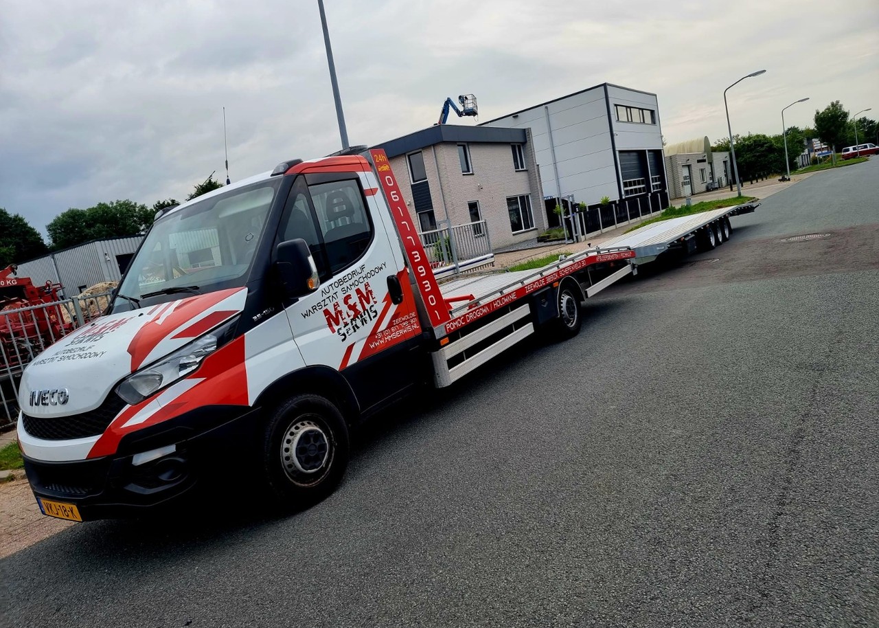 Iveco met lange platform voor bedrijfspanden